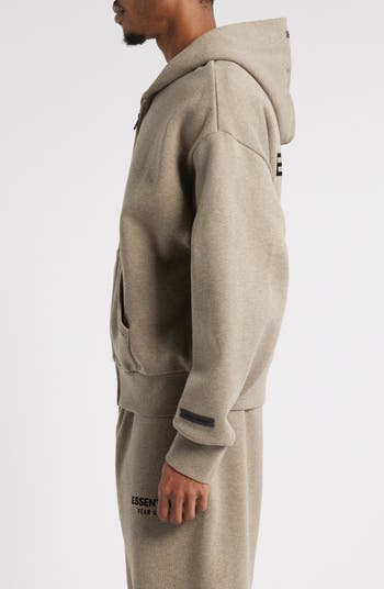 Classic Fit Logo Graphic Zip Hoodie