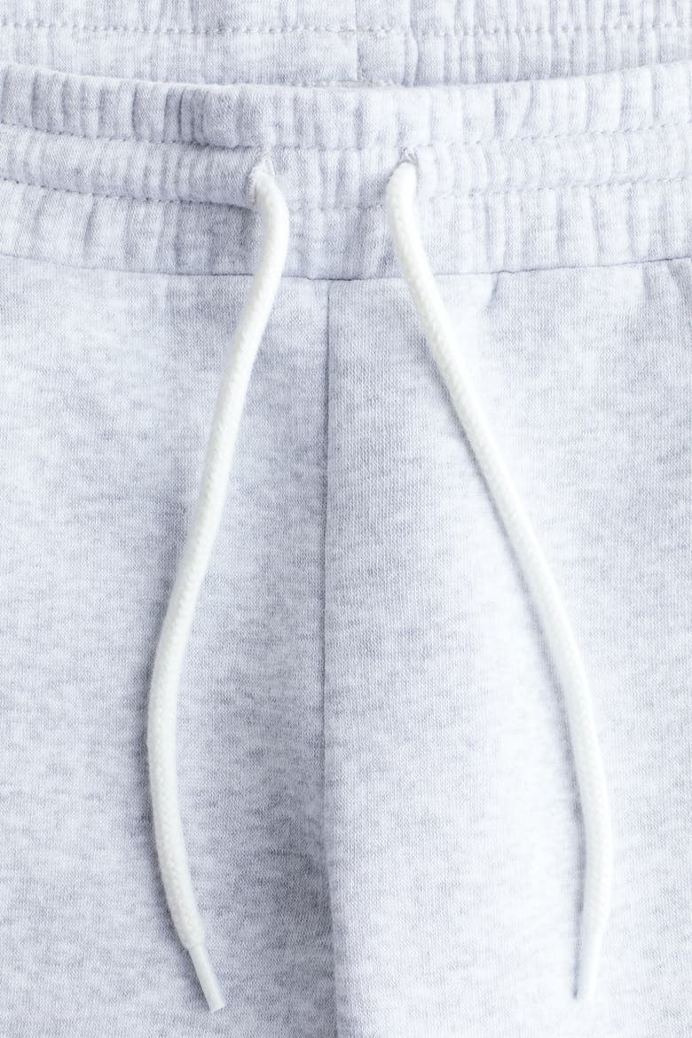Brushed-inside Joggers, Alternate, color, Light gray melange