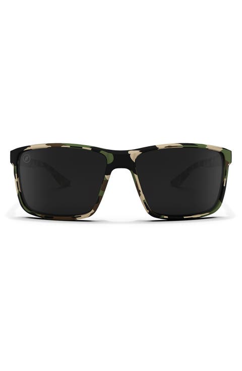 Mesa 57mm Polarized Square Sunglasses
