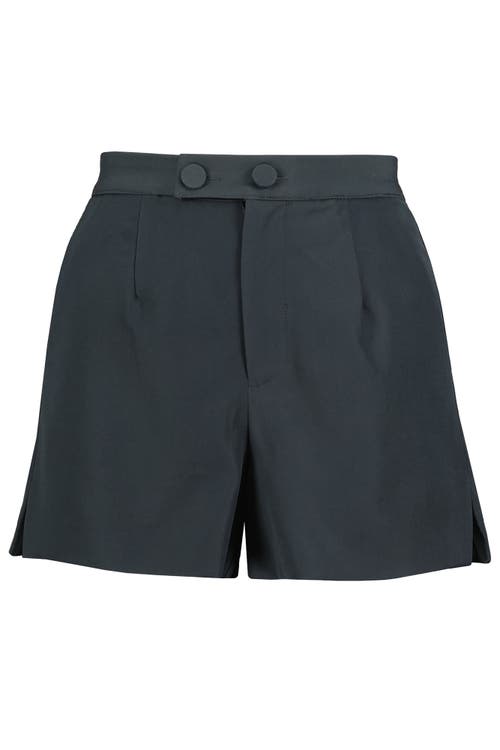 Bishop + Young Mist Porto Shorts In Black In Black