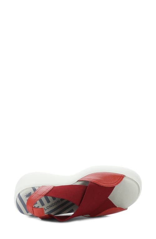 FLY LONDON FLY LONDON DAIF PLATFORM WEDGE SANDAL 