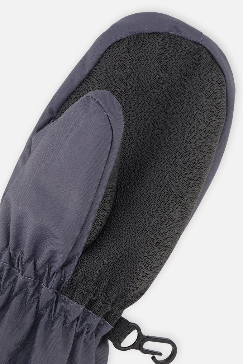 Play Waterproof Rubberized Winter Mittens, Alternate, color, Cool Dark Grey