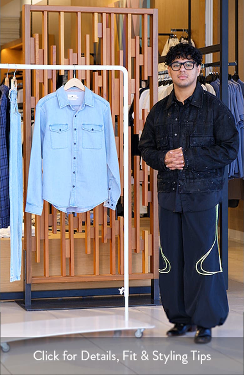 Big Jake Cotton Blend Button-Up Shirt Jacket, sales video thumbnail