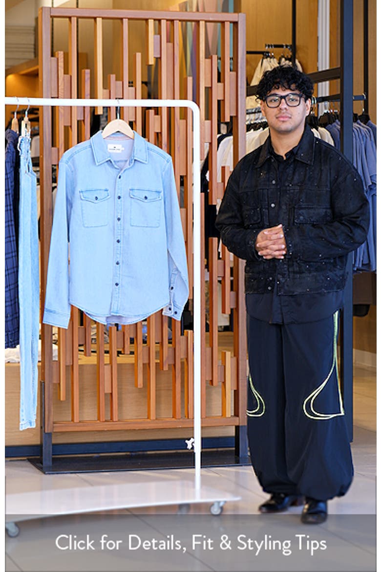 Big Jake Cotton Blend Button-Up Shirt Jacket video