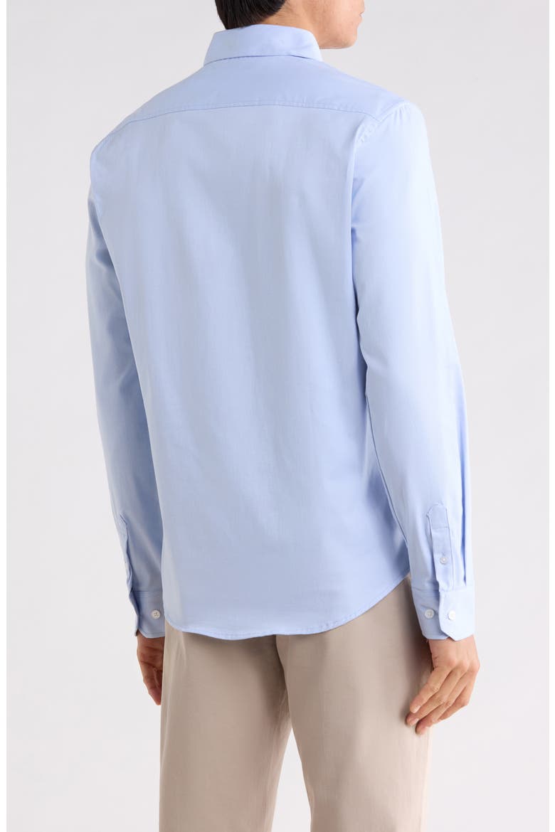 Slim Fit Button Up Shirt, Alternate, color, SKY BLUE