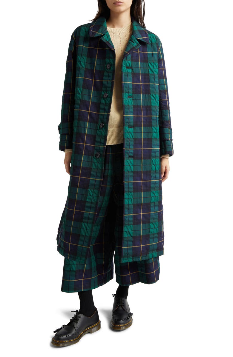 Tao Comme des Garçons Check Yarn Dyed Crop Pants, Alternate, color, 