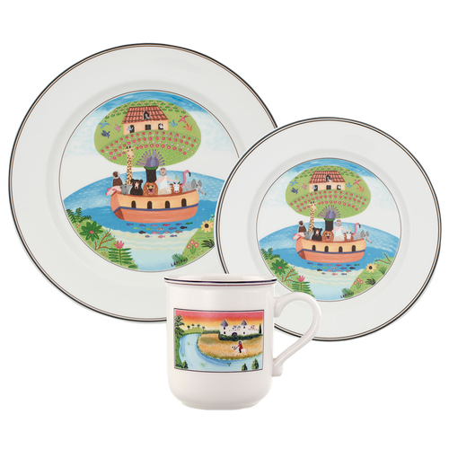 Villeroy & Boch Design Naif 18 Piece Dinnerware Set For 6