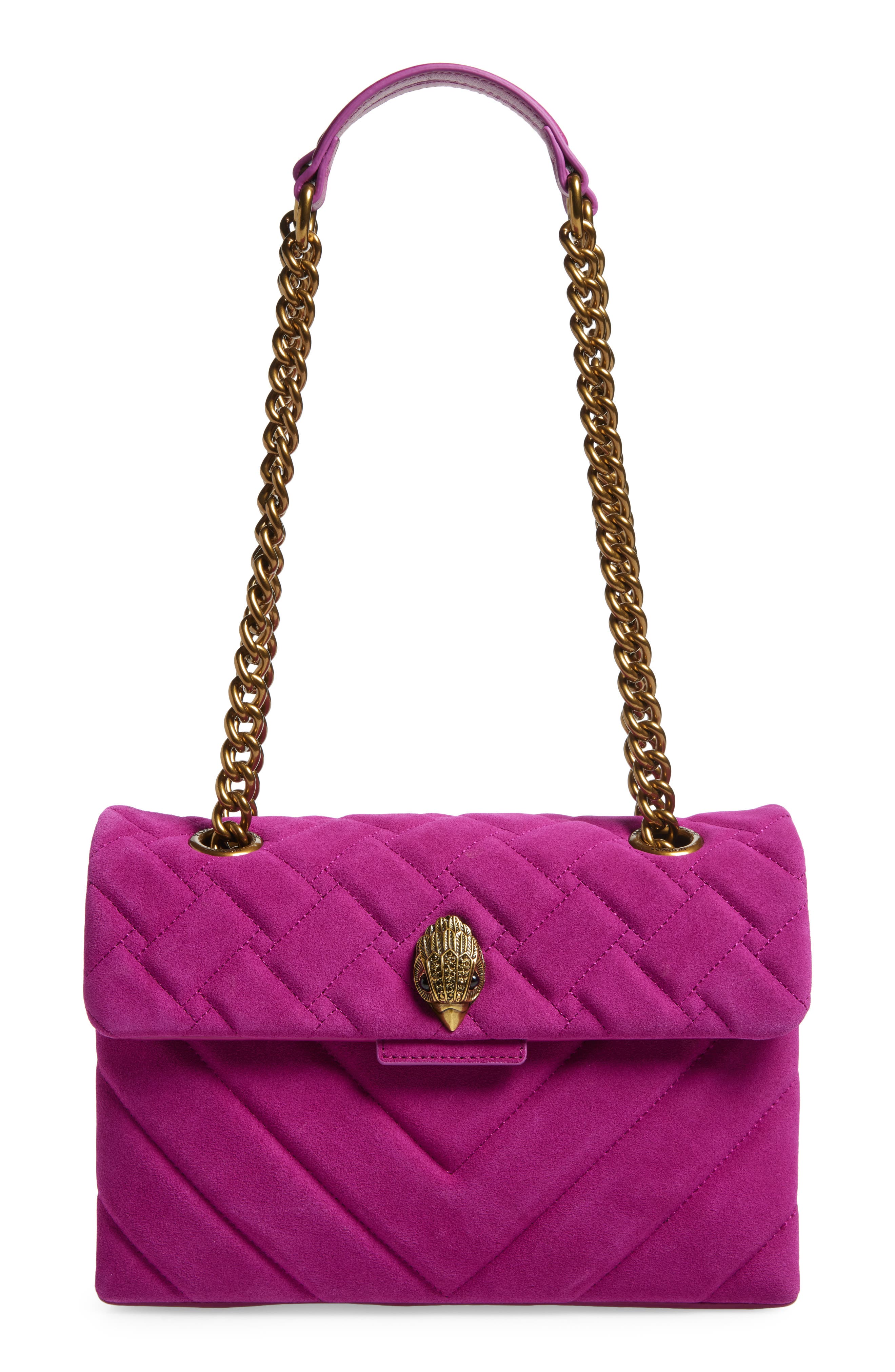 Kurt Geiger London Kensington Suede Convertible Shoulder Bag