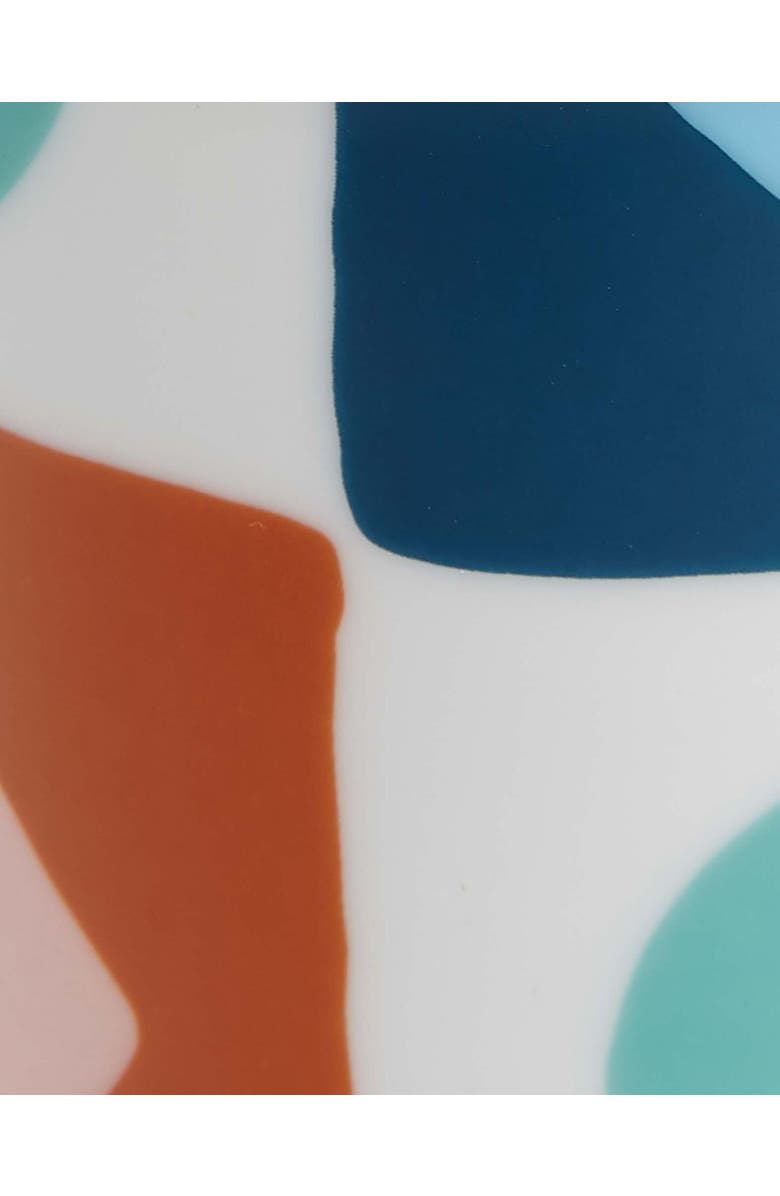 La DoubleJ Decorative Cup Diamond Dots Turquoise, Alternate, color,