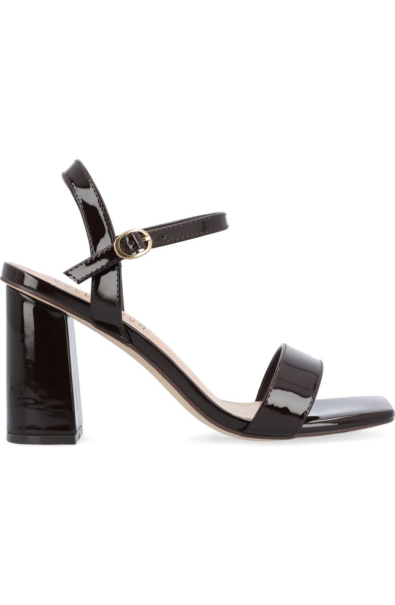 Journee Collection Tivona Sandal, Alternate, color, Brown
