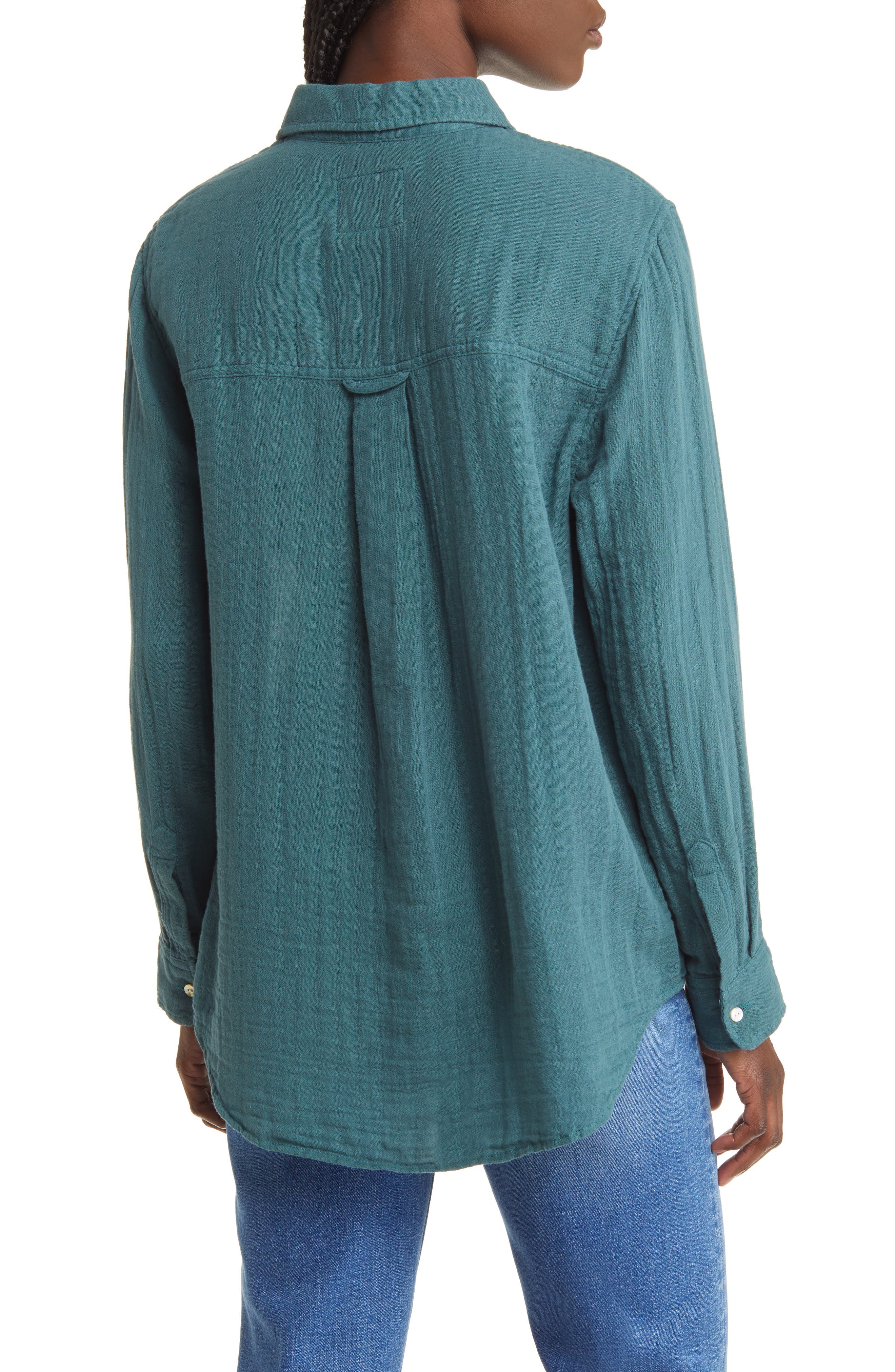 Ellis Organic Cotton Button-Up Shirt - image 2