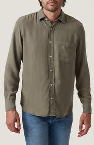 34 Heritage Solid Lyocell Button-Up Shirt