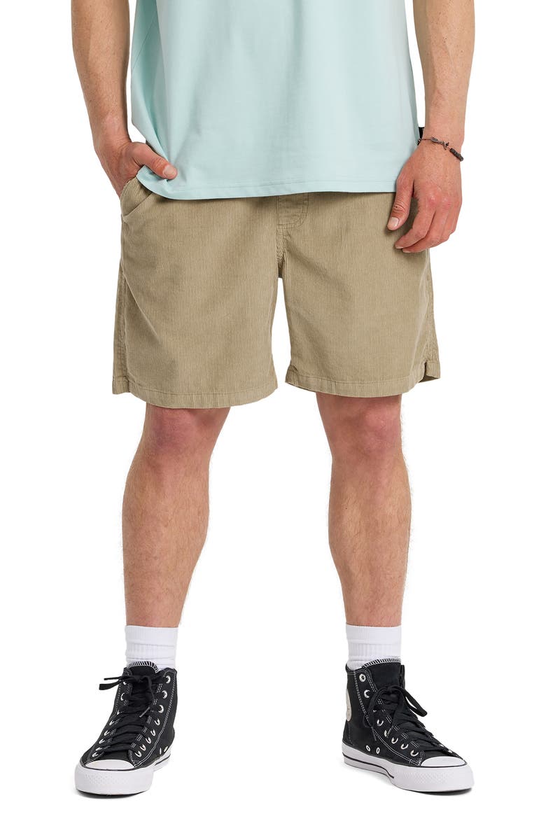 Taxer Corduroy Shorts, Main, color, SENECA ROCK