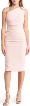 Love By Design One-Shoulder Body-Con Midi Dress