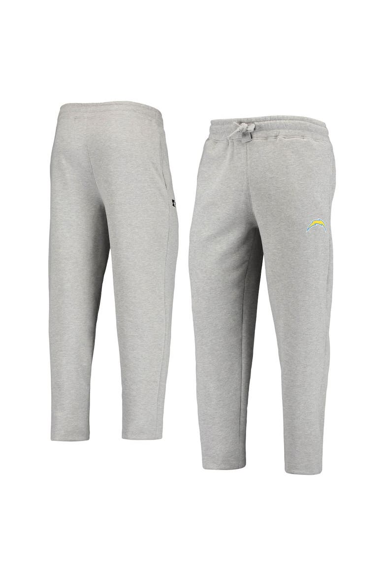 Men's Gray Los Angeles Chargers Starter Option Run Sweatpants, Main, color, Gray