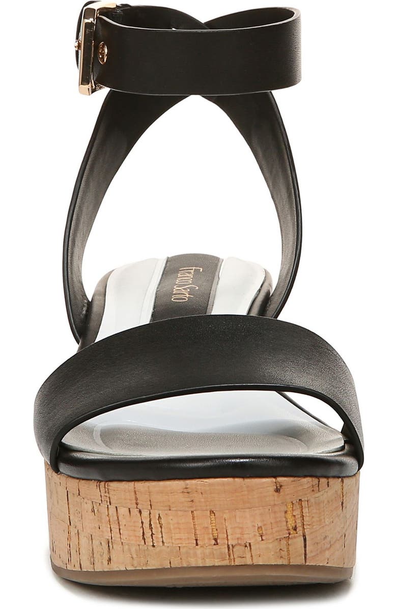 Franco Sarto Presley Ankle Strap Platform Wedge Sandal, Alternate, color,