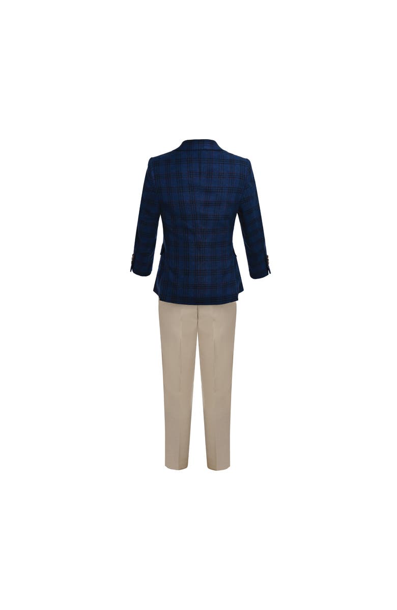 MOUSTACHE Plaid Suit, Alternate, color, Blue