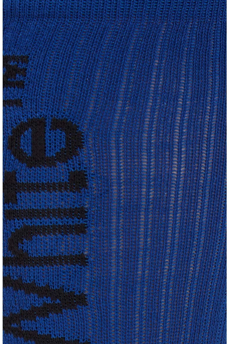 Arrow Cotton Blend Crew Socks, Alternate, color, PEACOCK/ BLACK
