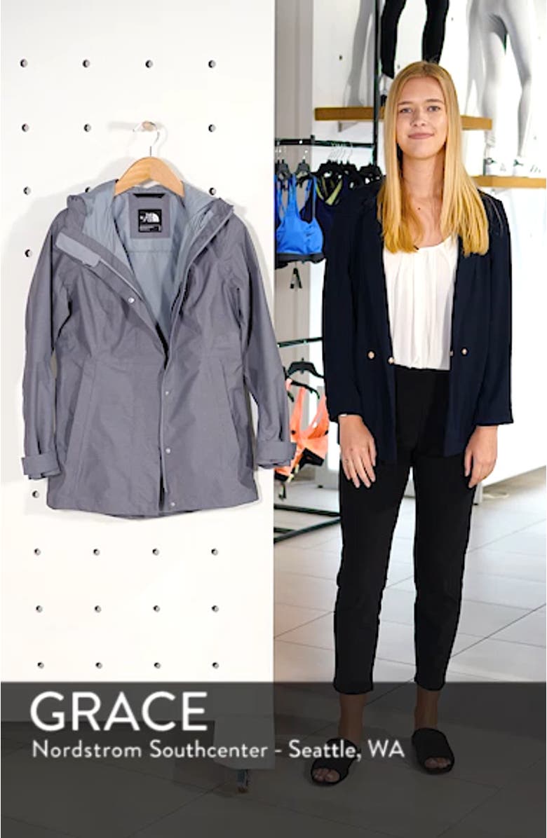 City Midi Waterproof Trench Raincoat, sales video thumbnail