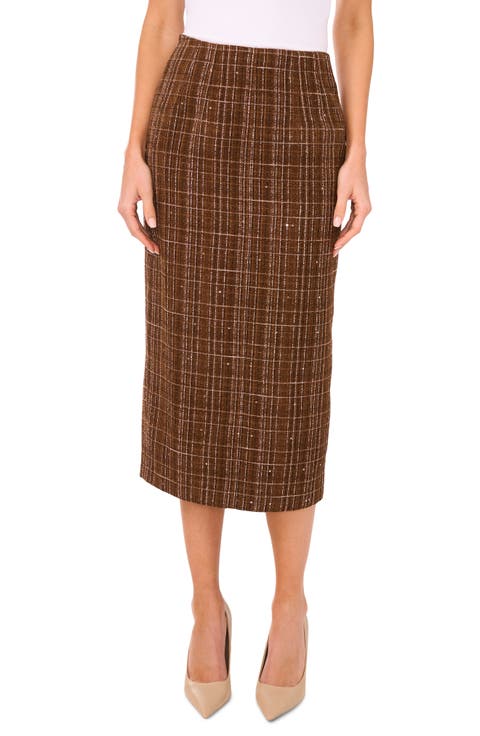 Tweed Pencil Skirt
