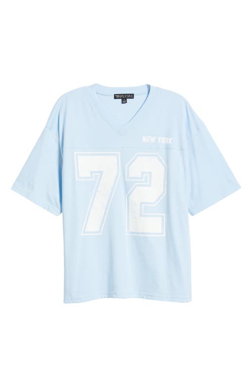 VINYL ICONS VINYL ICONS 72 OVERSIZE GRAPHIC FOOTBALL T-SHIRT