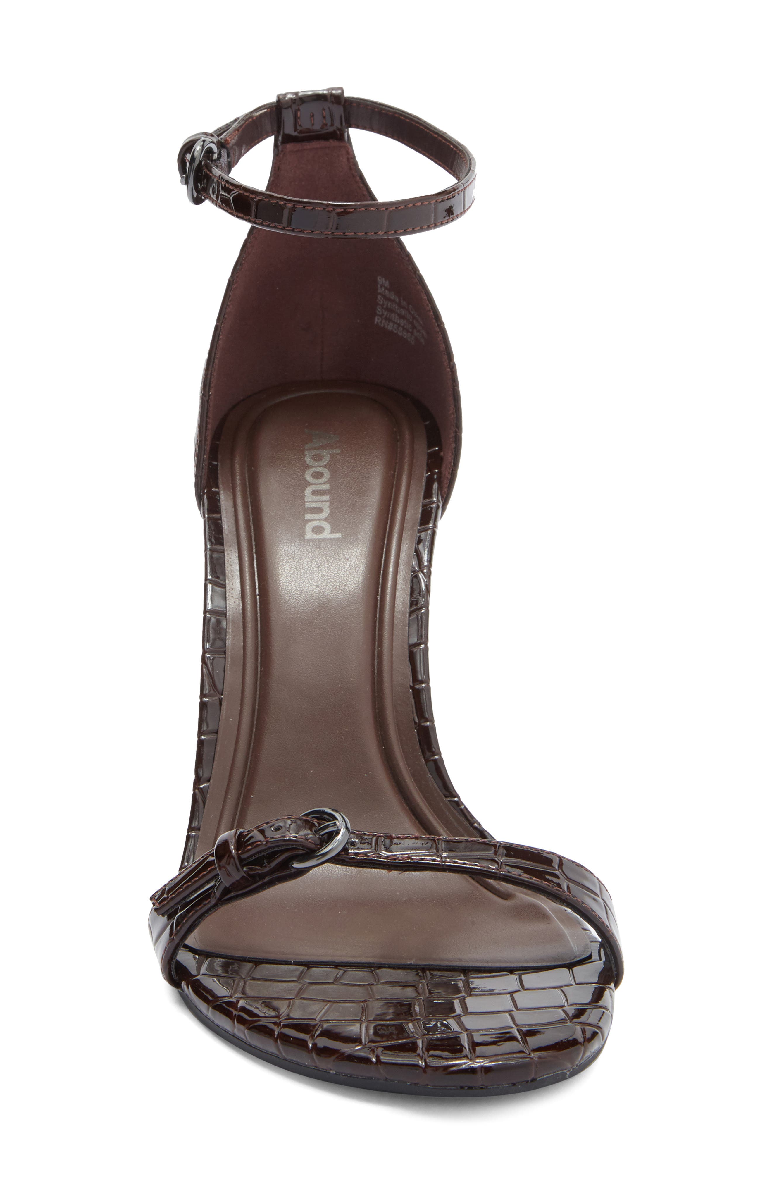 Abound Alondra Ankle Strap Sandal, Alternate, color, Brown Chocolate