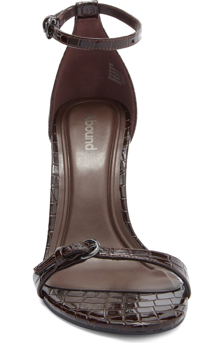 Abound Alondra Ankle Strap Sandal, Alternate, color, Brown Chocolate