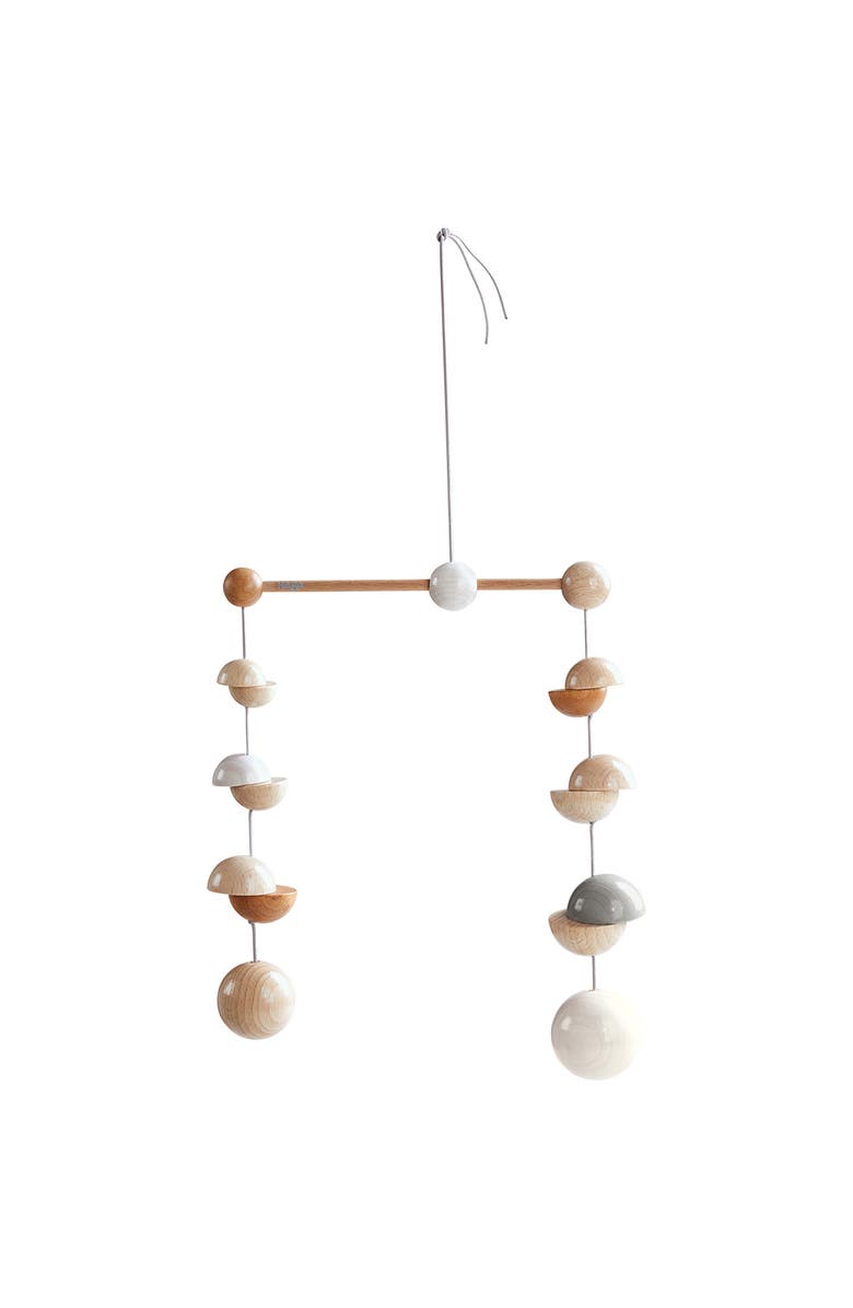 HABA Baby Mobile Dots - Natural Wooden Nursery Ceiling Decoration, Alternate, color, Multi