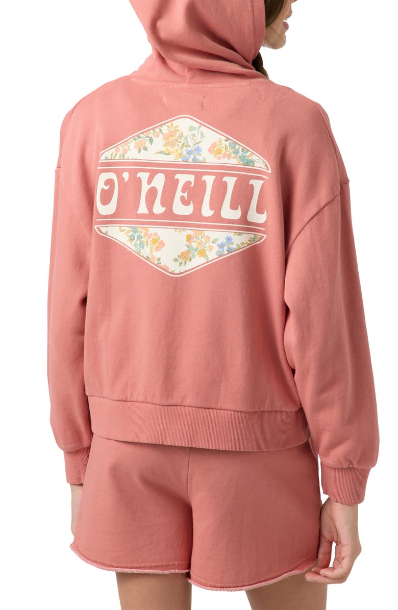O'Neill Kids' Asher Graphic Hoodie, Alternate, color, Desert Sand