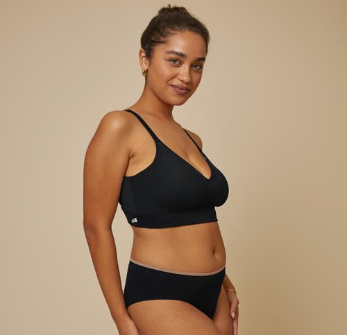 Harper Wilde Bliss Triangle Bralette In Black