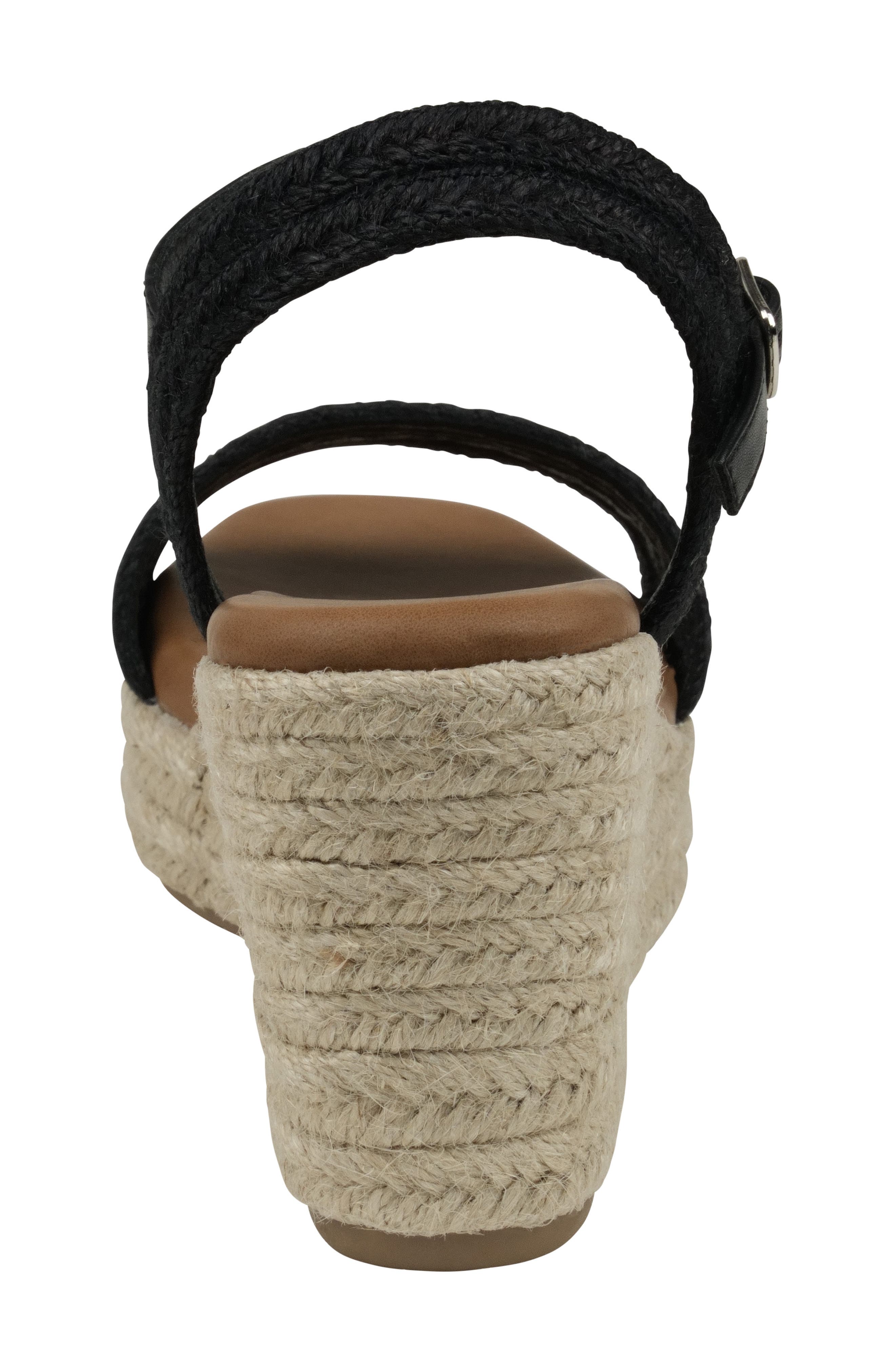GOOD CHOICE NEW YORK Solene Espadrille Wedge Sandal, Alternate, color, Black