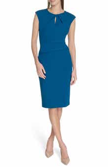 Calvin Klein Keyhole Sheath Dress