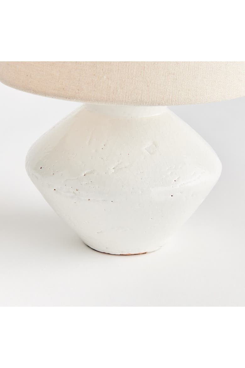Marie Contemporary Ceramic Mini Table Desk Lamp, Alternate, color, White