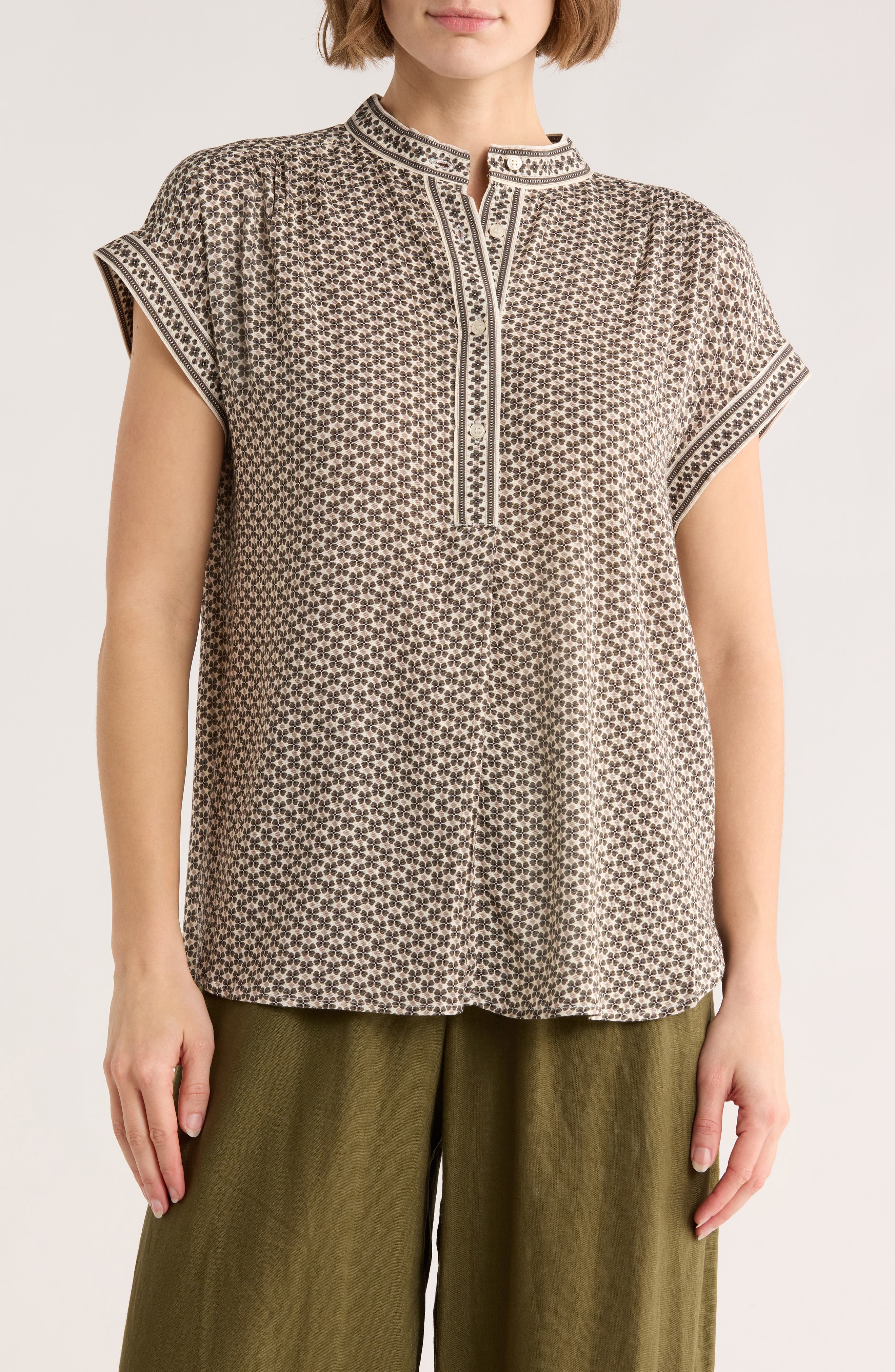 MAX STUDIO Patterned Top