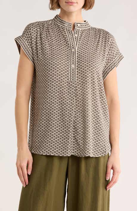 MAX STUDIO Patterned Top
