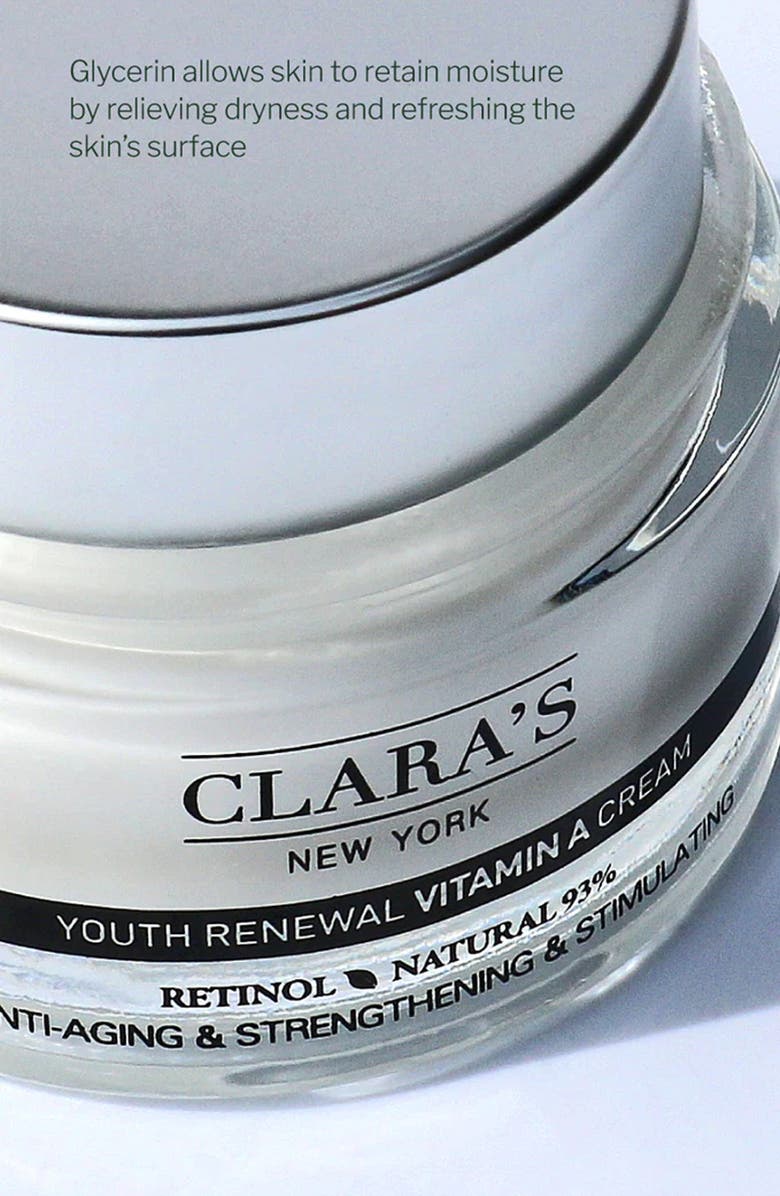 CLARAS NEW YORK Youth Renewal Vitamin A Cream, Alternate, color, 