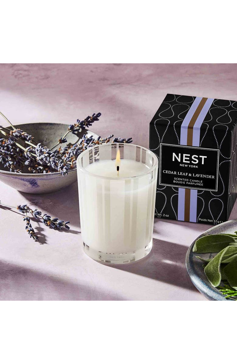 NEST New York Cedar Leaf & Lavender Scented Candle, Alternate, color,