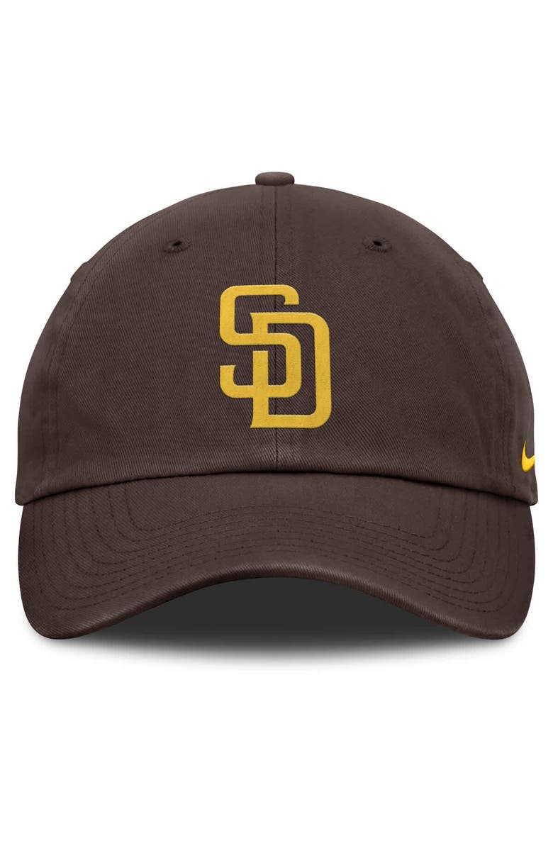 Nike Men's Nike Brown San Diego Padres Club Adjustable Hat, Alternate, color, Brown