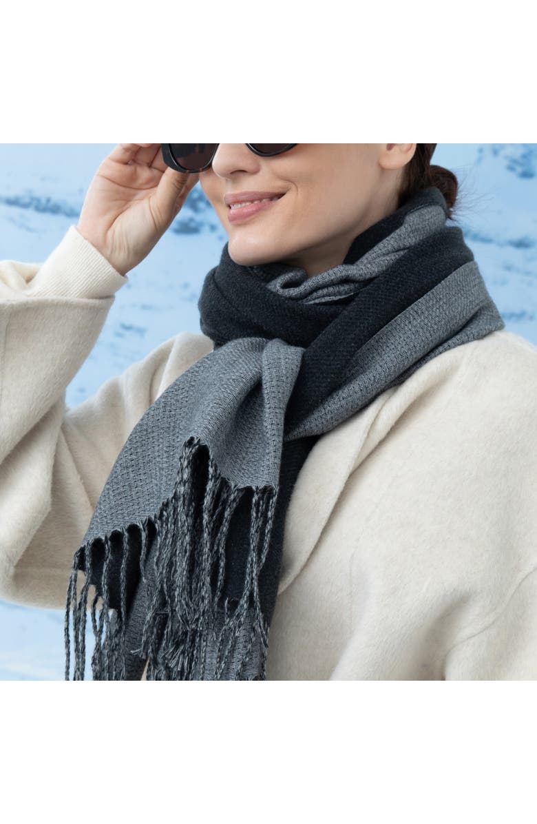 Youzey The Victoria Scarf, Alternate, color, Black