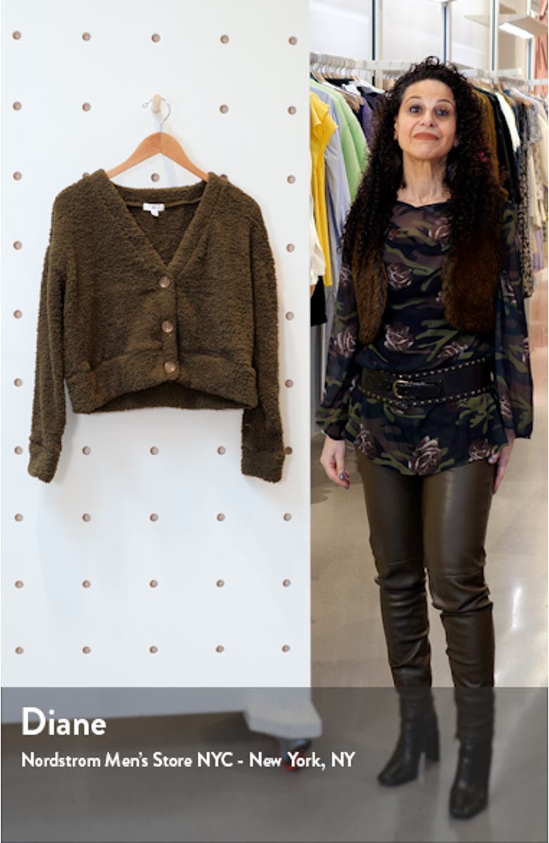 Cozy Fleece Cardigan, sales video thumbnail