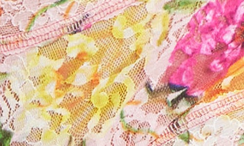 Hanky Panky Print Lace Boyshorts In Bring Me Flowers