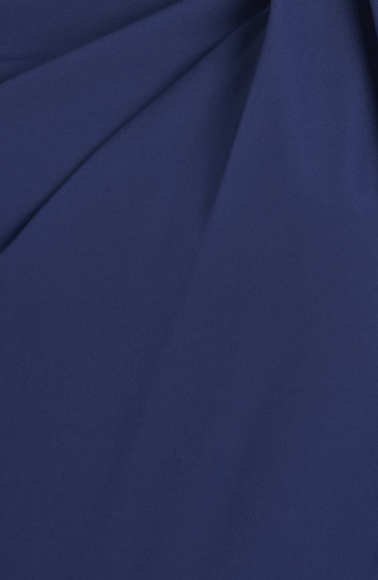 Kay Unger Kinsely Long Sleeve Crepe Gown, Alternate, color,