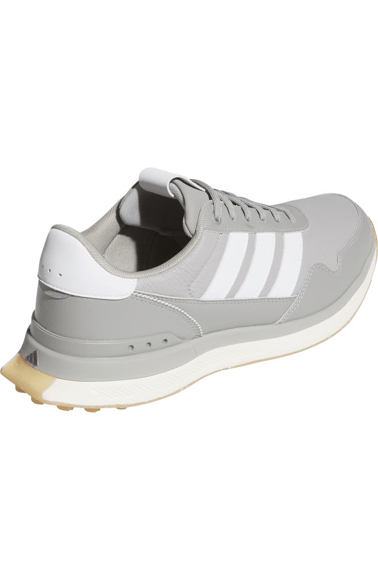 adidas S2G 26 Waterproof Spikeless Golf Shoe, Alternate, color, Grey Wolf/ White