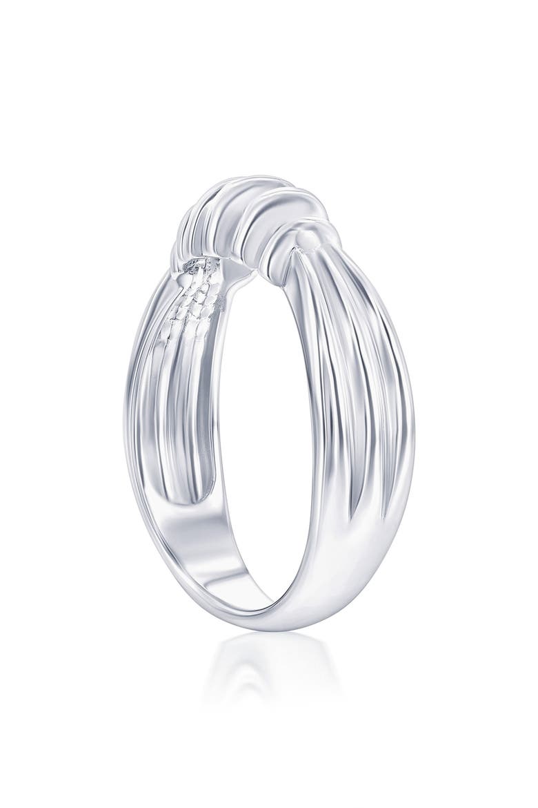 Textured Ring, Alternate, color, SILVER