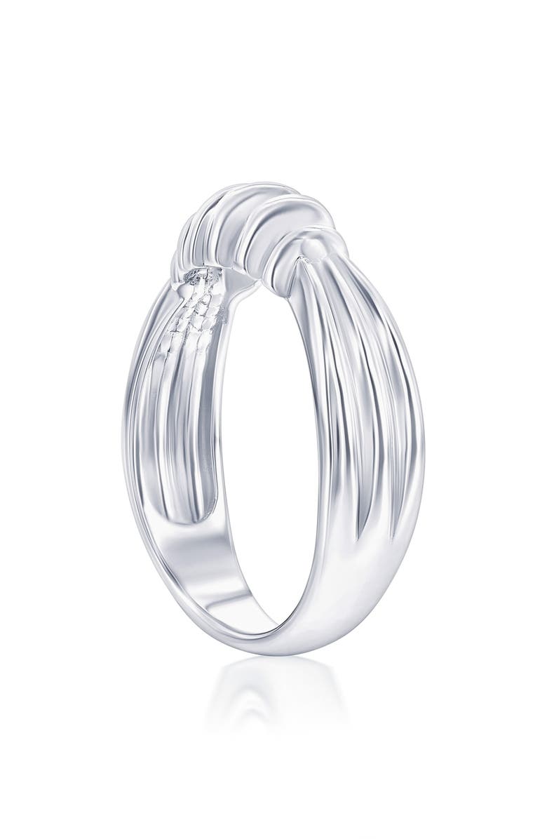 SIMONA Textured Ring, Alternate, color, Silver