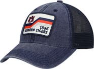 LEGACY ATHLETIC Men's Navy Auburn Tigers Sun & Bars Dashboard Trucker Snapback Hat
