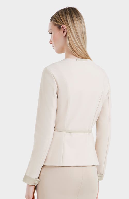 Rudsak Light Down Combo Jacket In Vanilla