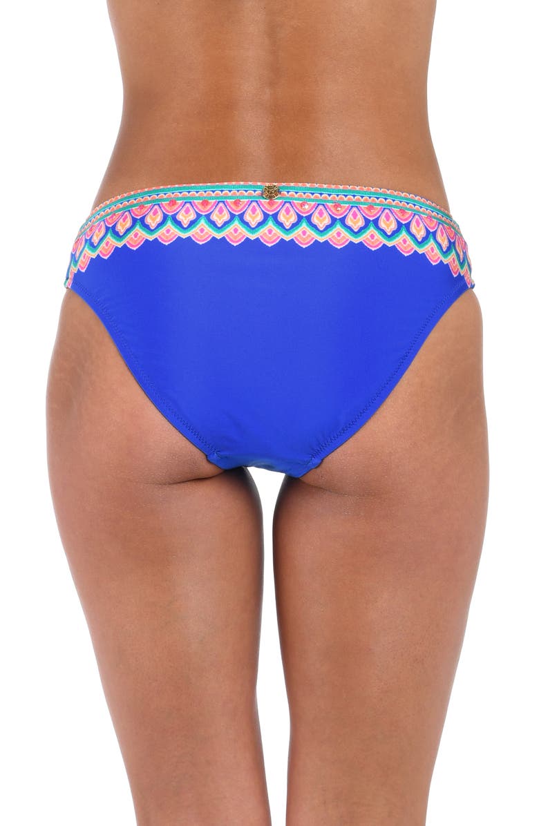 Sunshine 79 Jewel Hipster Bikini Bottoms, Alternate, color, Marina