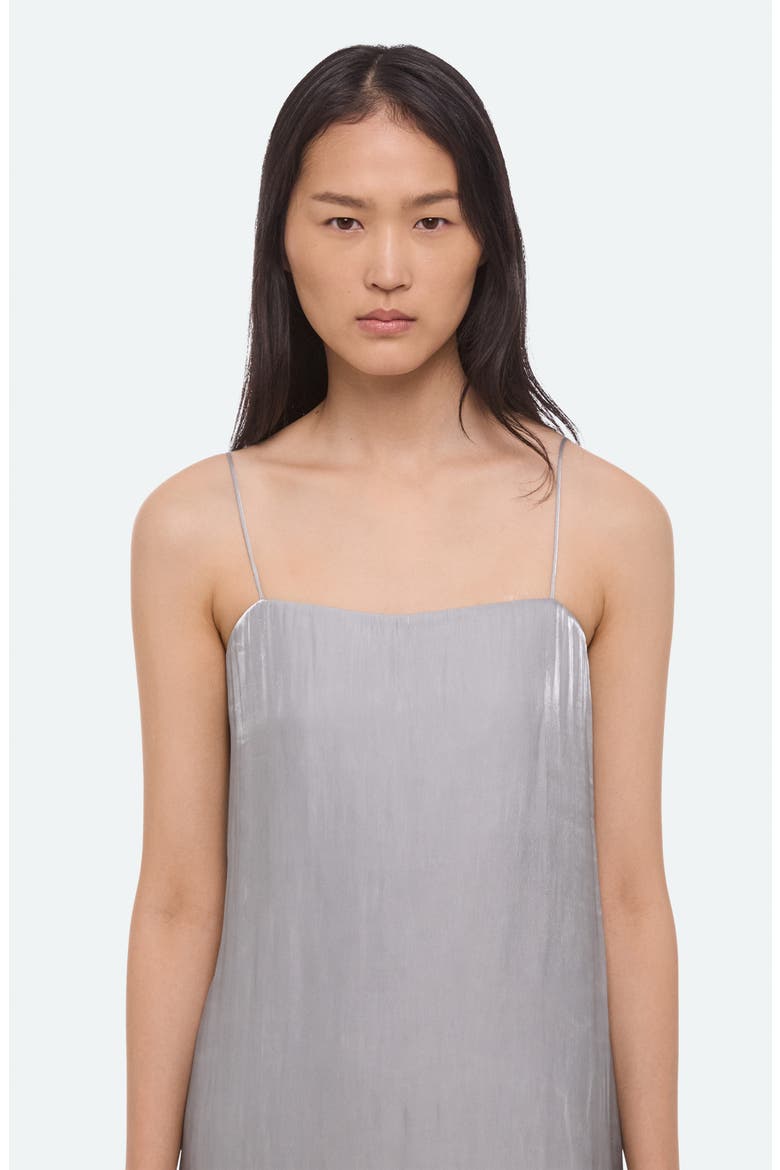 Fluid Asymmetric Hem Maxi Dress, Alternate, color, CLOUD