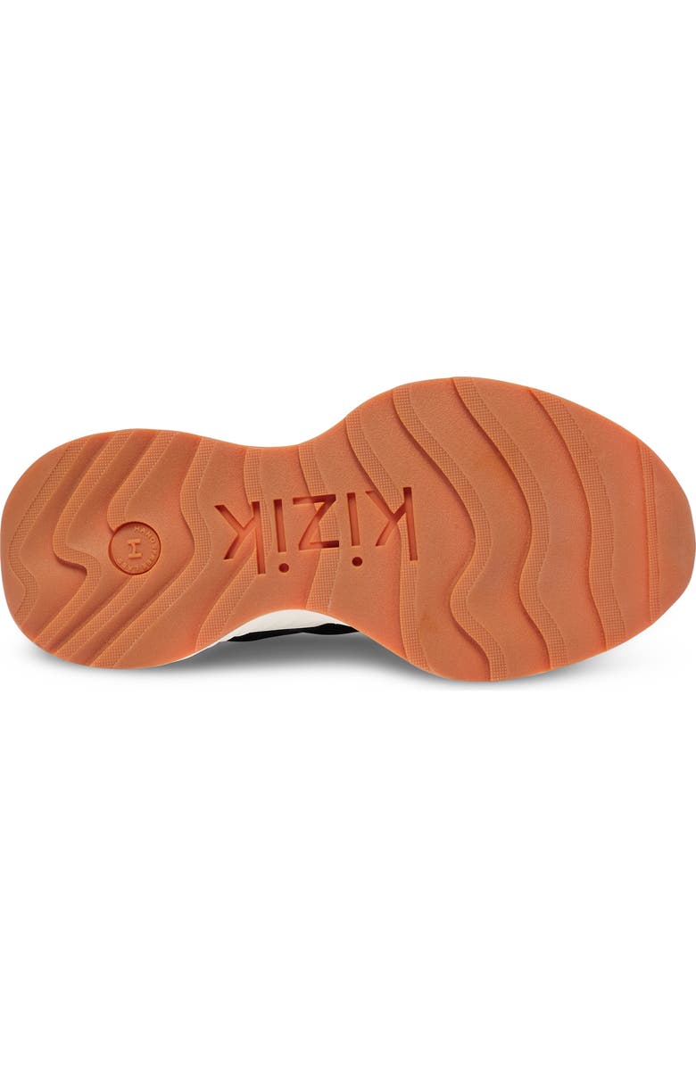 Kizik Monaco Slip-On Sneaker, Alternate, color, White/Black